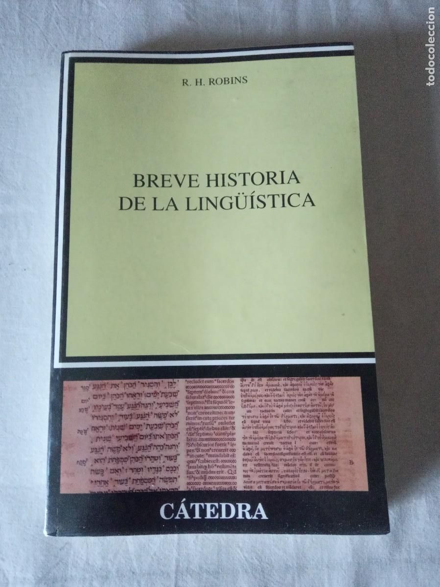Libros de segunda mano: Breve historia de la ling&uuml;&iacute;stica.-R.H.ROBINS. - Foto 1