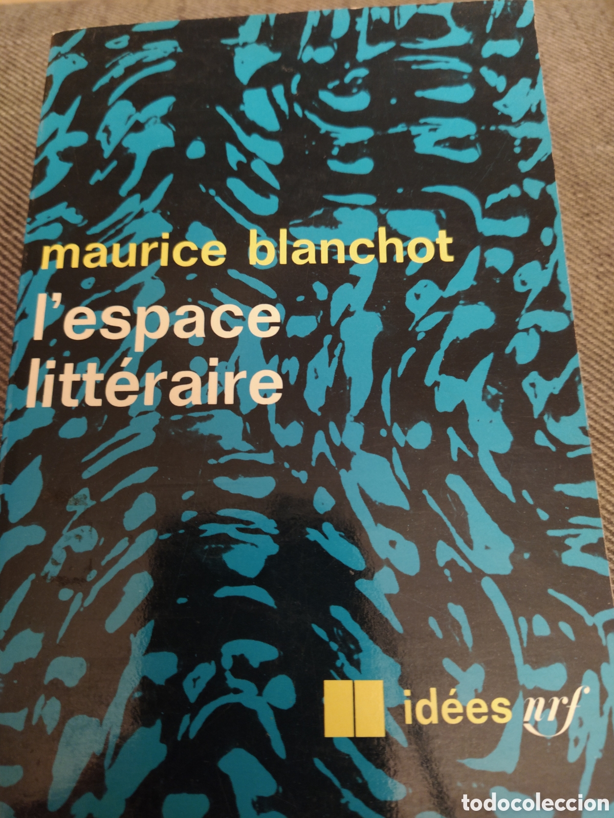 Libros de segunda mano: Maurice Blanchot. Lespace litteraire. Nrf, 1968 - Foto 1
