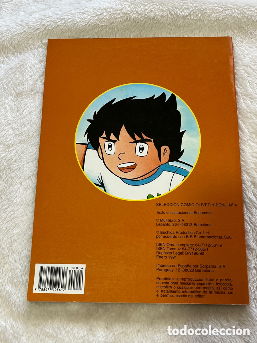 Libros de segunda mano: Comic &ldquo;Oliver y Benji&rdquo; n&ordm;4 - A&ntilde;o 1991 - Foto 2