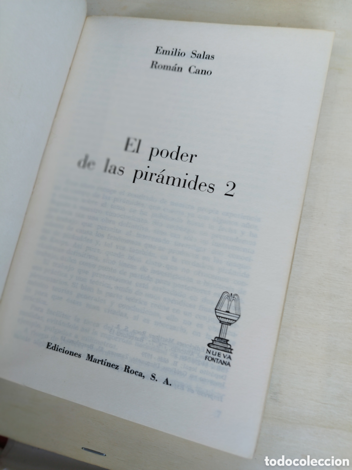 Libros de segunda mano: El Poder de las Pir&aacute;mides II - Emilio Salas - Rom&aacute;n Cano - - Foto 3