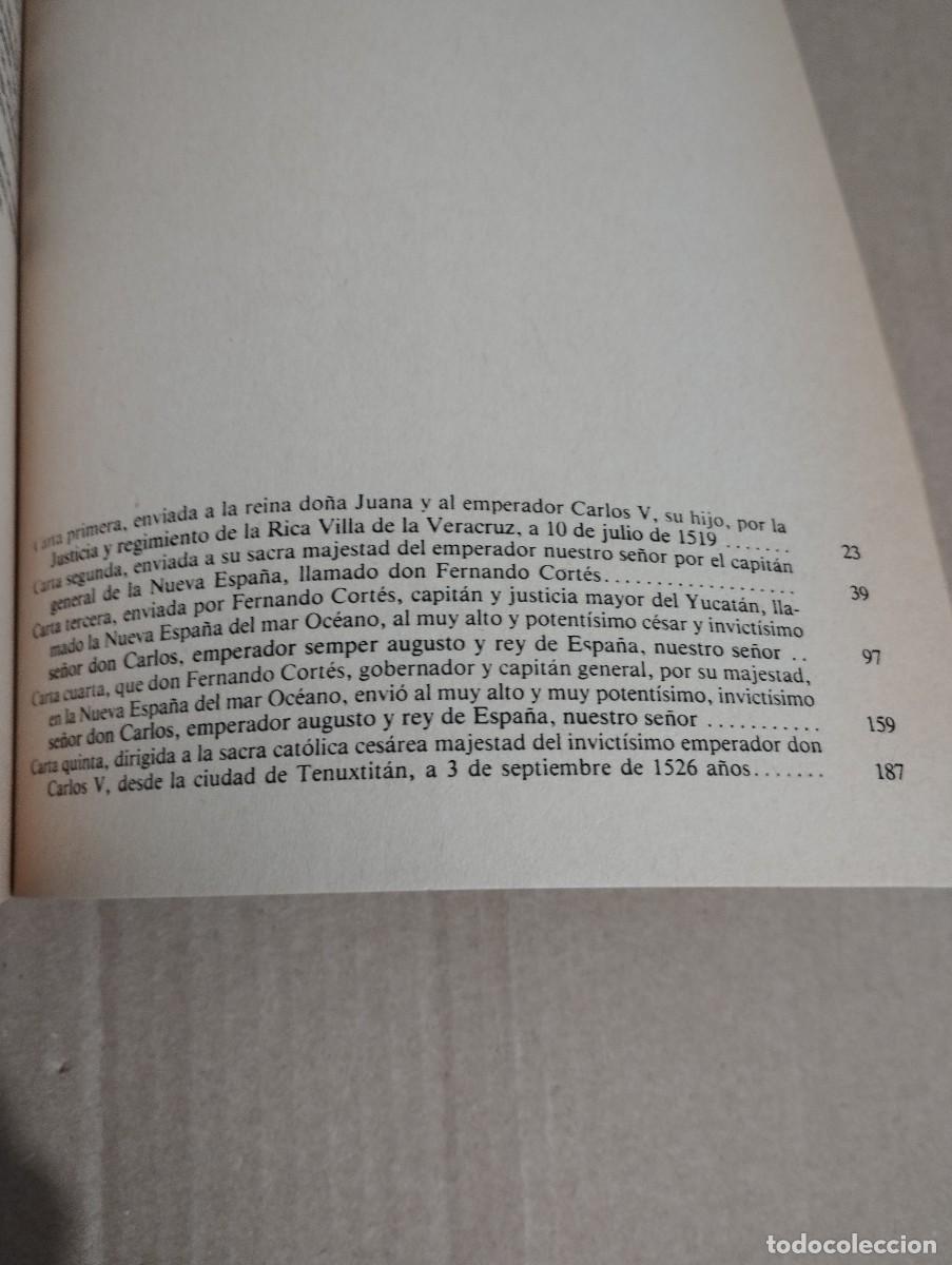 Libros de segunda mano: CARTAS DE LA CONQUISTA DE M&Eacute;XICO (HERN&Aacute;N CORT&Eacute;S) - Foto 3