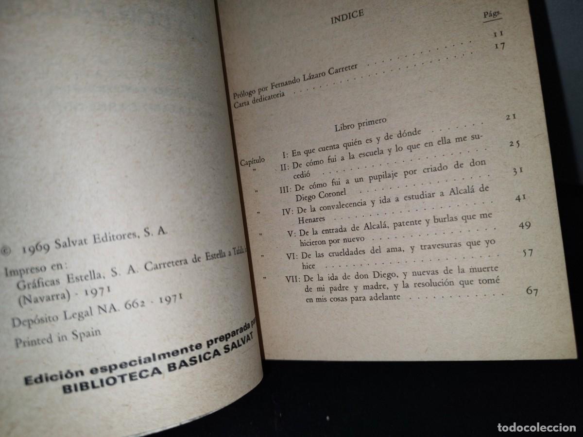 Libros de segunda mano: 61- LA VIDA DEL BUSC&Oacute;N LLAMADO DON PABLOS - FRANCISCO DE QUEVEDO - Foto 5