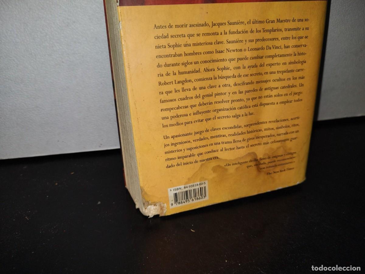 Libros de segunda mano: 61- EL C&Oacute;DIGO DA VINCI DAN BROWN - Foto 5