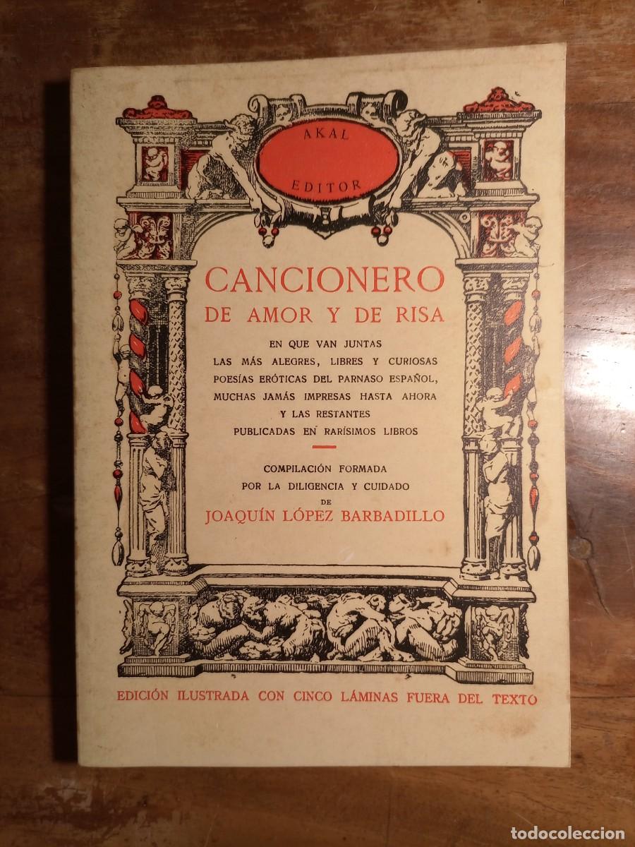 Libros de segunda mano: Cancionero de amor y de risa Barbadillo Jardin de Venus - Foto 2
