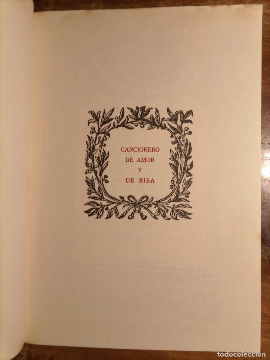 Libros de segunda mano: Cancionero de amor y de risa Barbadillo Jardin de Venus - Foto 3