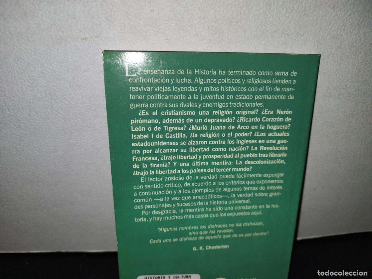 Libros de segunda mano: 61- LAS MENTIRAS DE LA HISTORIA - Foto 3