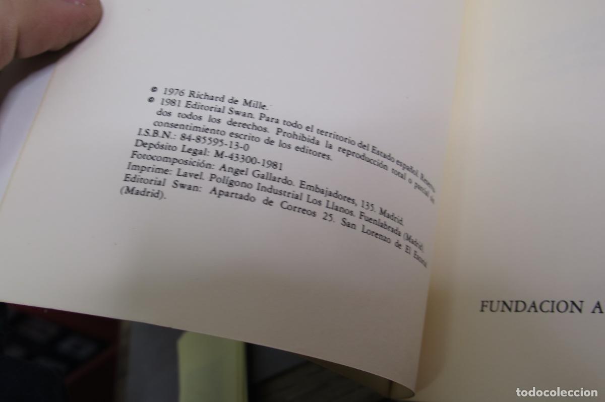 Libros de segunda mano: La aventura de Castaneda. El poder y la alegor&iacute;a. Richard De Mille - Foto 2