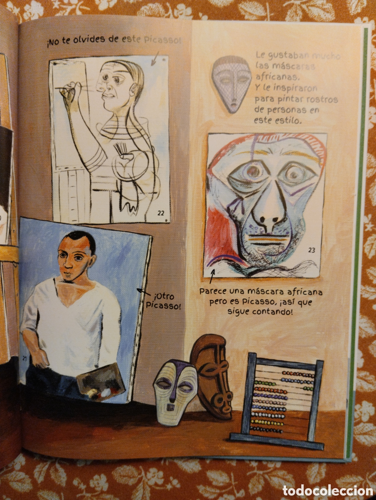 Libros de segunda mano: 100 Pablo Picassos, ilustraciones de Violet Lemay - Foto 8