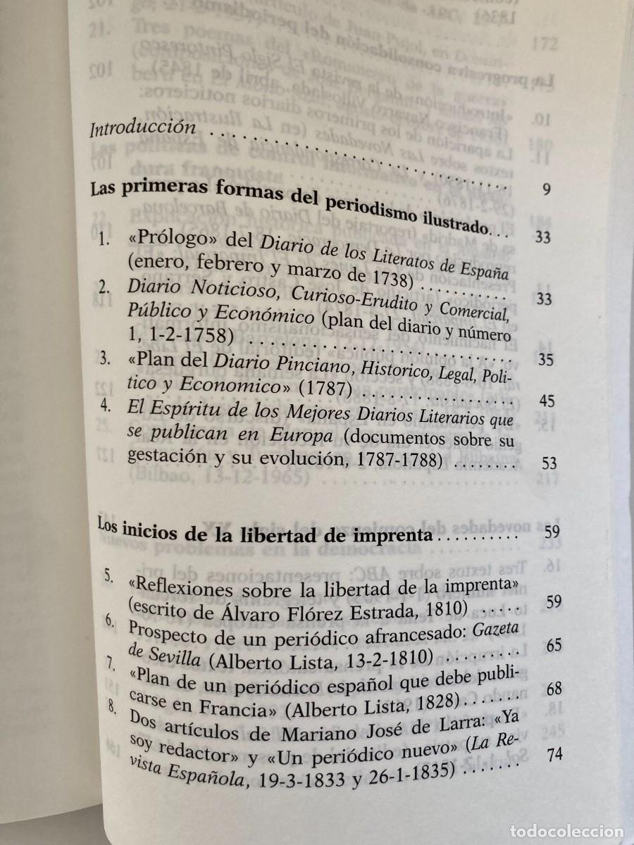 Libros de segunda mano: Libro El periodismo espa&ntilde;ol en su historia - Foto 4