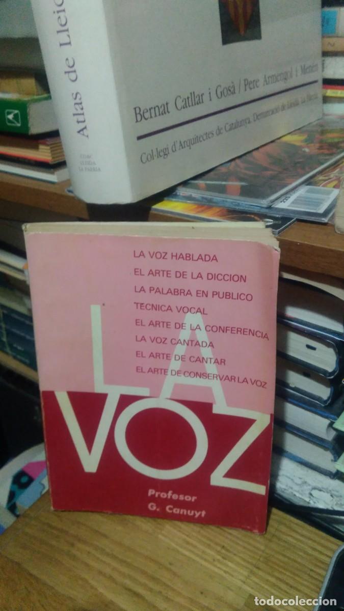 Libros de segunda mano: LA VOZ, PROFESOR G. CANUYT, ED. HACHETTE - Foto 1