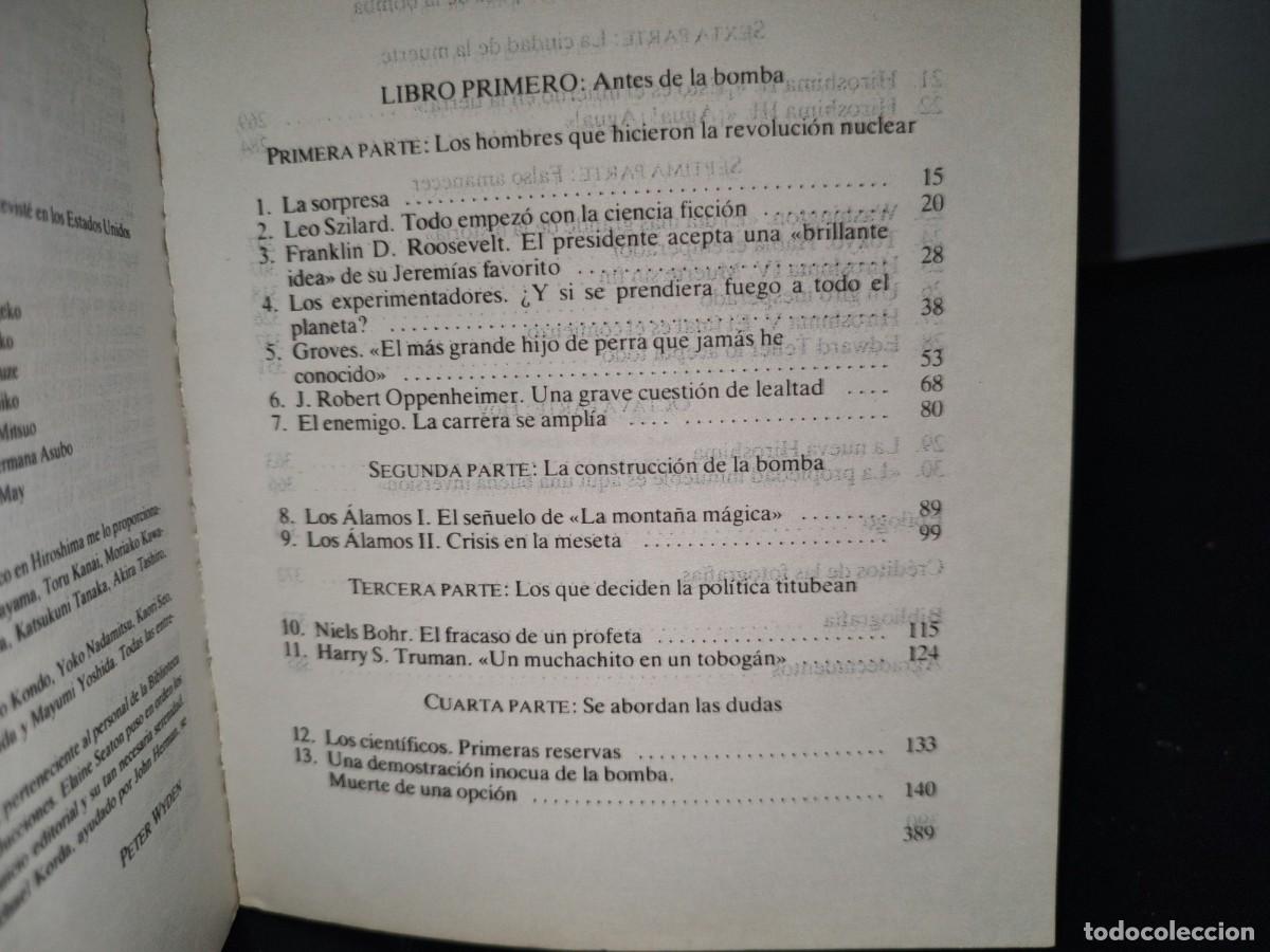 Libros de segunda mano: 62- D&Iacute;A UNO. AS&Iacute; EMPEZ&Oacute; LA ERA AT&Oacute;MICA - PETER WYDEN - Foto 5