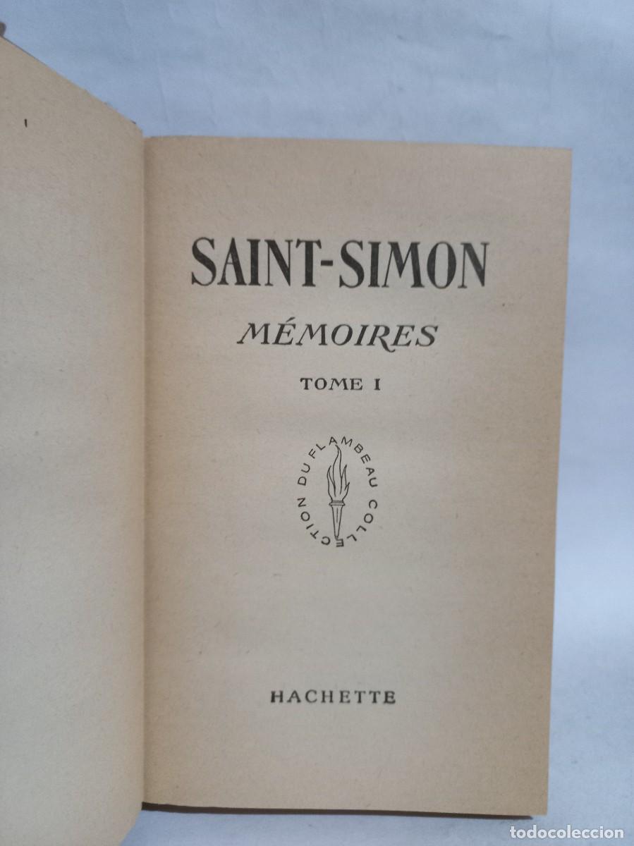 Libros de segunda mano: Saint-Simon - M&eacute;moires Tomo I y II - 1951 - Foto 3