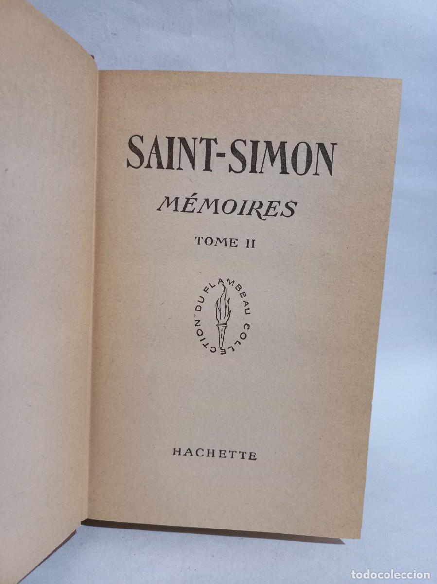 Libros de segunda mano: Saint-Simon - M&eacute;moires Tomo I y II - 1951 - Foto 4
