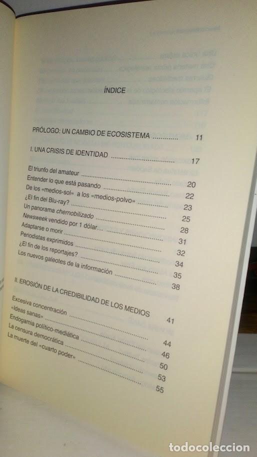 Libros de segunda mano: La explosi&oacute;n del periodismo - Ignacio Ramonet - Clave Intelectual 4&ordf; edici&oacute;n - Foto 9