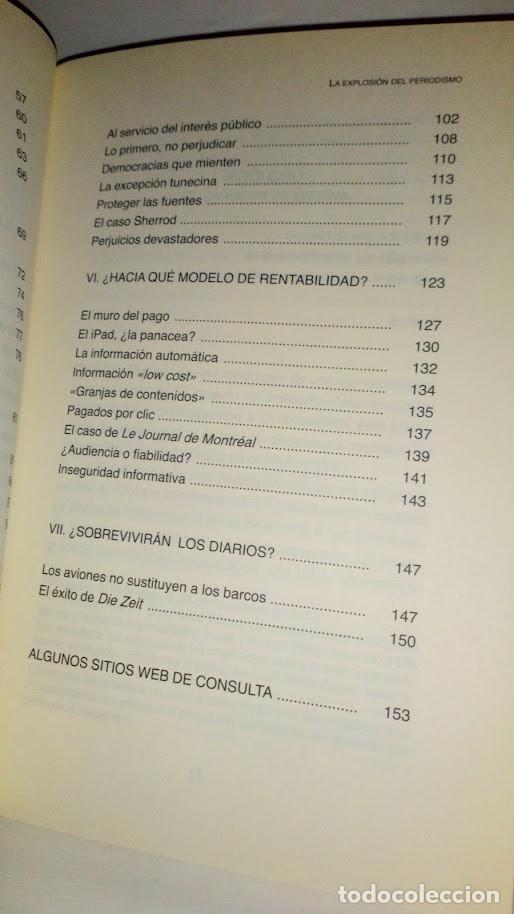 Libros de segunda mano: La explosi&oacute;n del periodismo - Ignacio Ramonet - Clave Intelectual 4&ordf; edici&oacute;n - Foto 11