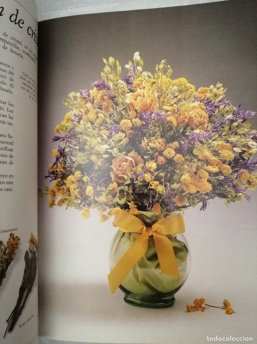Libros de segunda mano: ARREGLOS CON FLORES SECAS (TAPA DURA) - Foto 9