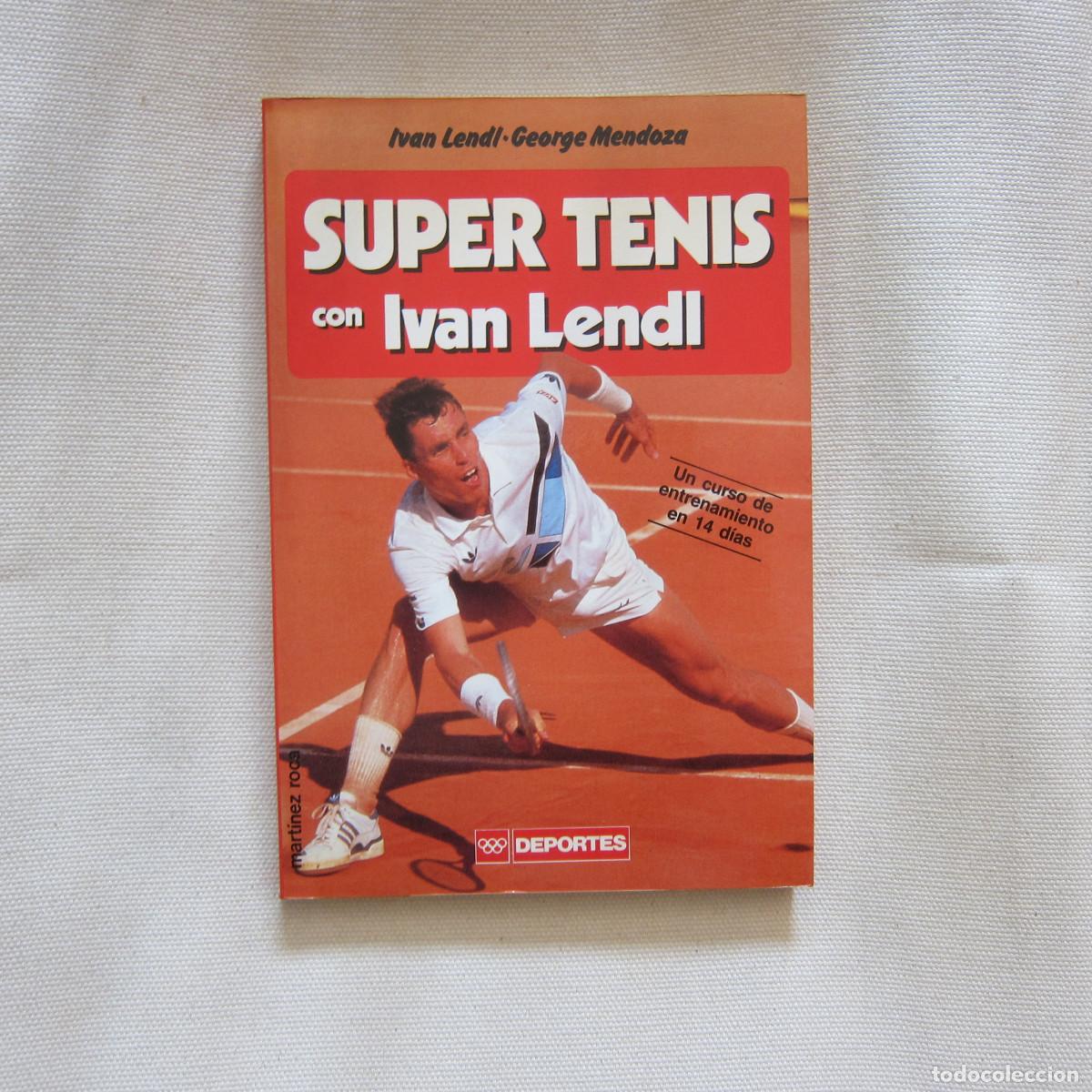 Libros de segunda mano: SUPERTENIS - IVAN LENDL (DEPORTES) MANUAL - Foto 1