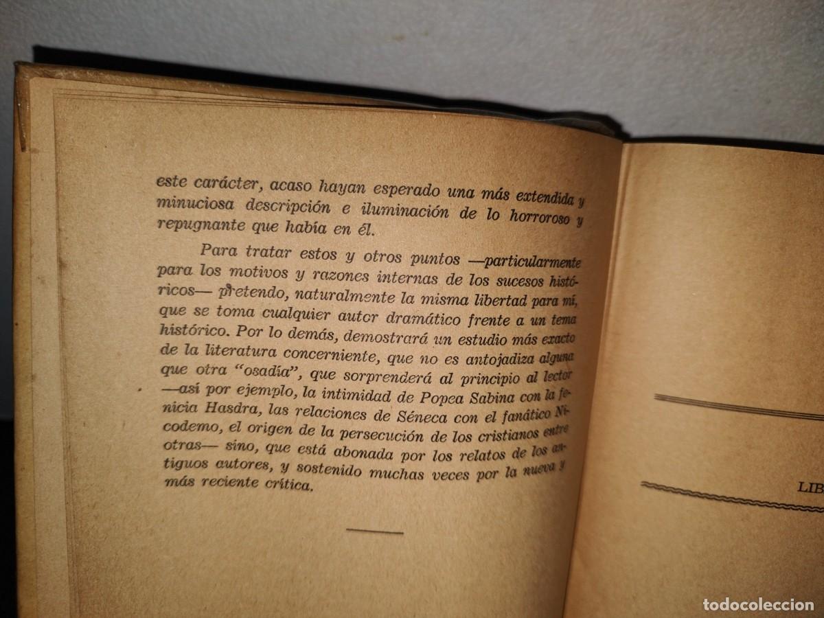 Libros de segunda mano: 62- NER&Oacute;N - ERNESTO ECKSTEIN - EDITORIAL DIANA, S. A. - 1953 - Foto 7