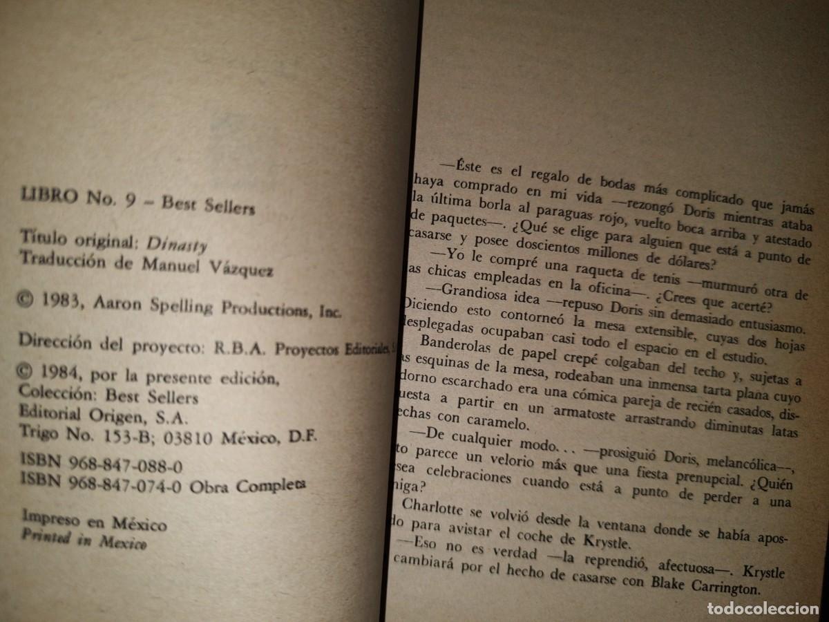 Libros de segunda mano: 62- DINAST&Iacute;A - EILEEN LOTTMAN - Foto 4