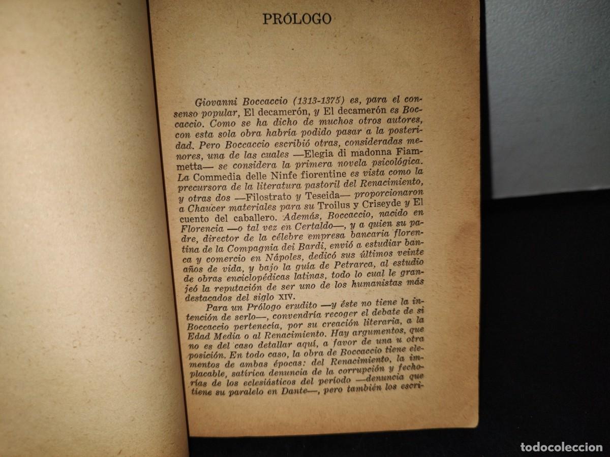 Libros de segunda mano: 62- BOCCACCIO, CUENTOS. EDICIONES ORION - 1976 - Foto 6