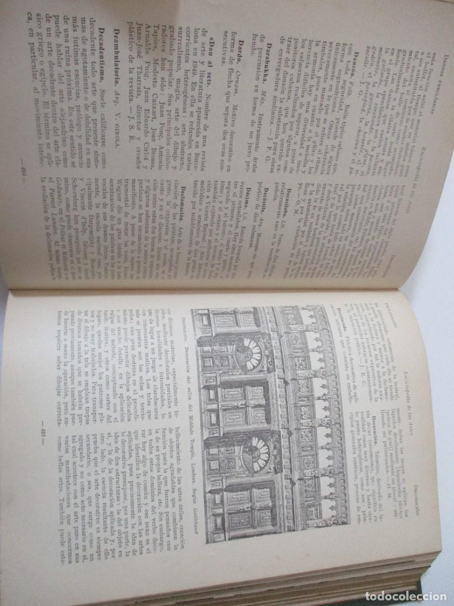 Libros de segunda mano: ENCICLOPEDIA DE LAS ARTES ( 2 tomos ) W17092 - Foto 6