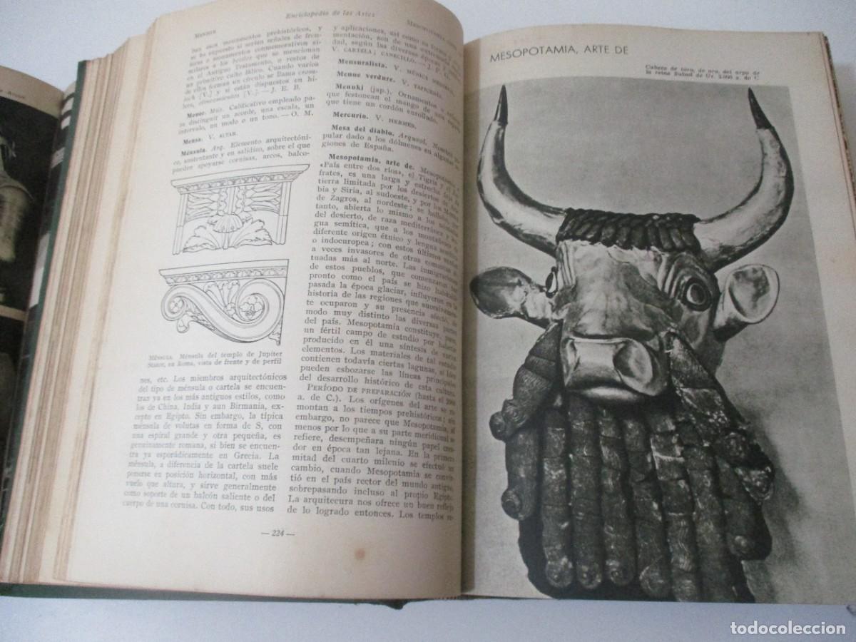 Libros de segunda mano: ENCICLOPEDIA DE LAS ARTES ( 2 tomos ) W17092 - Foto 9