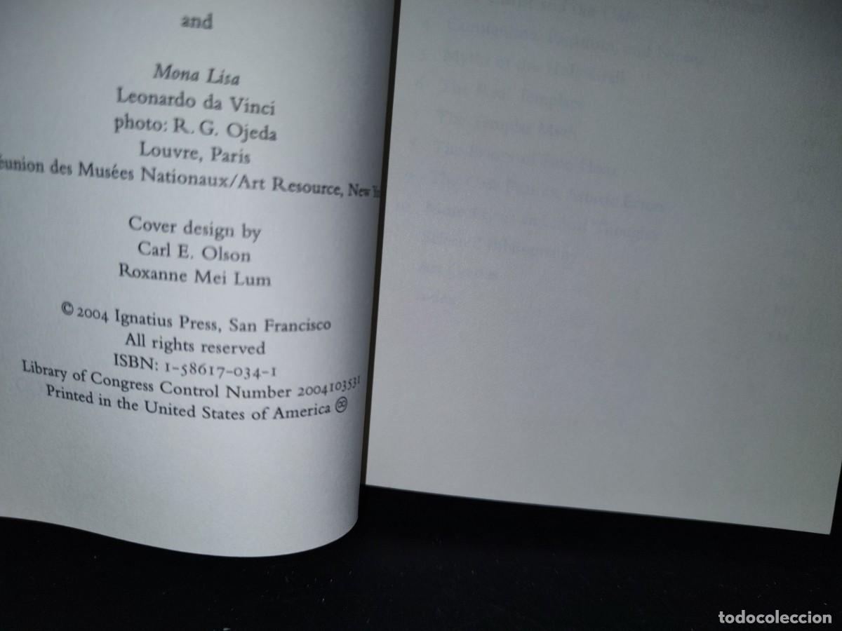 Libros de segunda mano: 62- THE DA VINCI HOAX. EXPOSING THE ERRORS IN THE DA VINCI CODE - CARL E. OLSON, SANDRA MIESEL - Foto 5