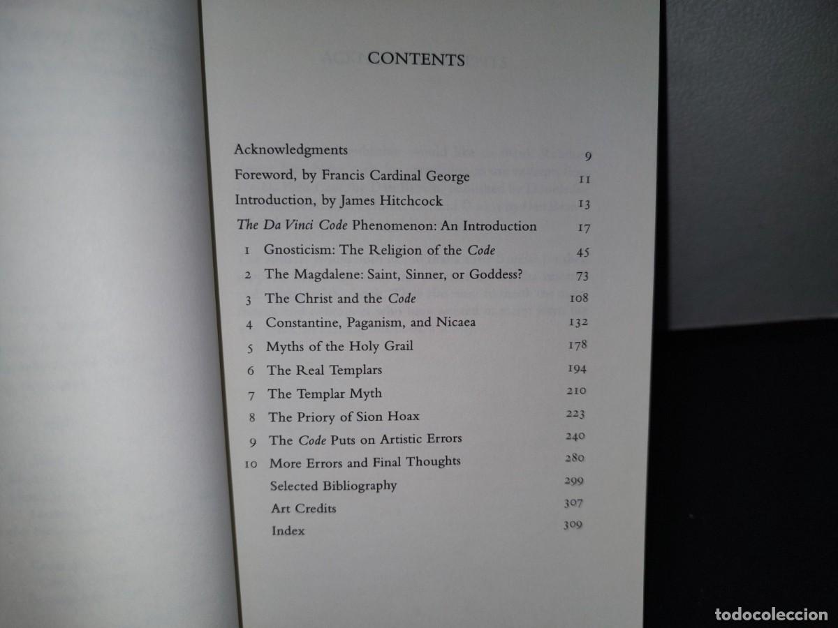 Libros de segunda mano: 62- THE DA VINCI HOAX. EXPOSING THE ERRORS IN THE DA VINCI CODE - CARL E. OLSON, SANDRA MIESEL - Foto 6