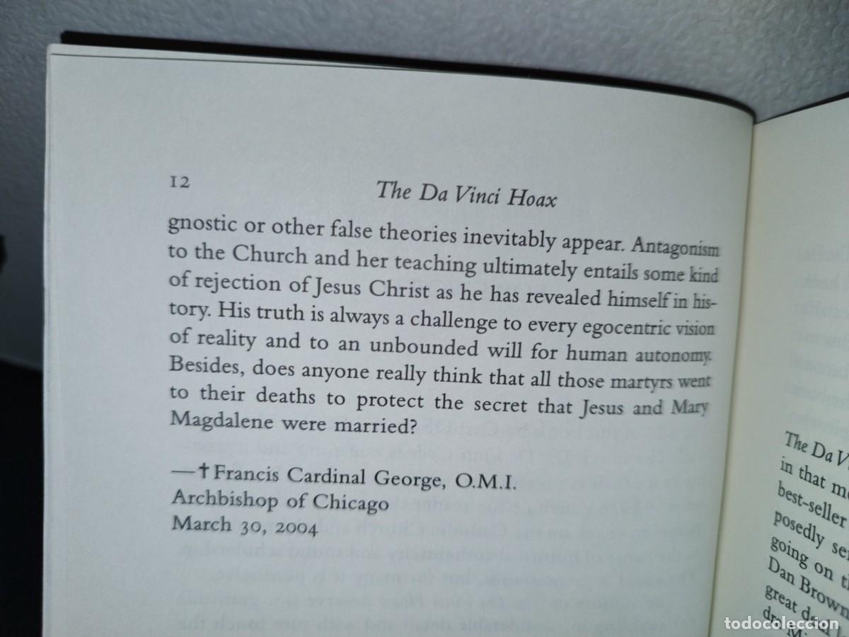 Libros de segunda mano: 62- THE DA VINCI HOAX. EXPOSING THE ERRORS IN THE DA VINCI CODE - CARL E. OLSON, SANDRA MIESEL - Foto 8