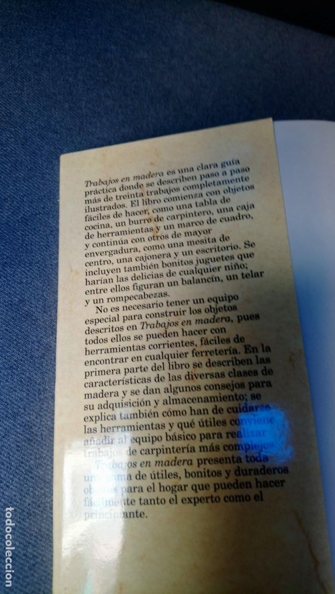 Libros de segunda mano: TRABAJOS EN MADERA - Foto 2