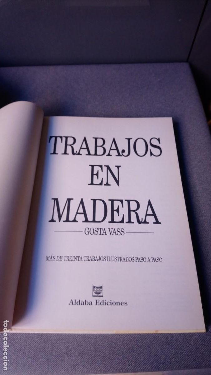 Libros de segunda mano: TRABAJOS EN MADERA - Foto 3