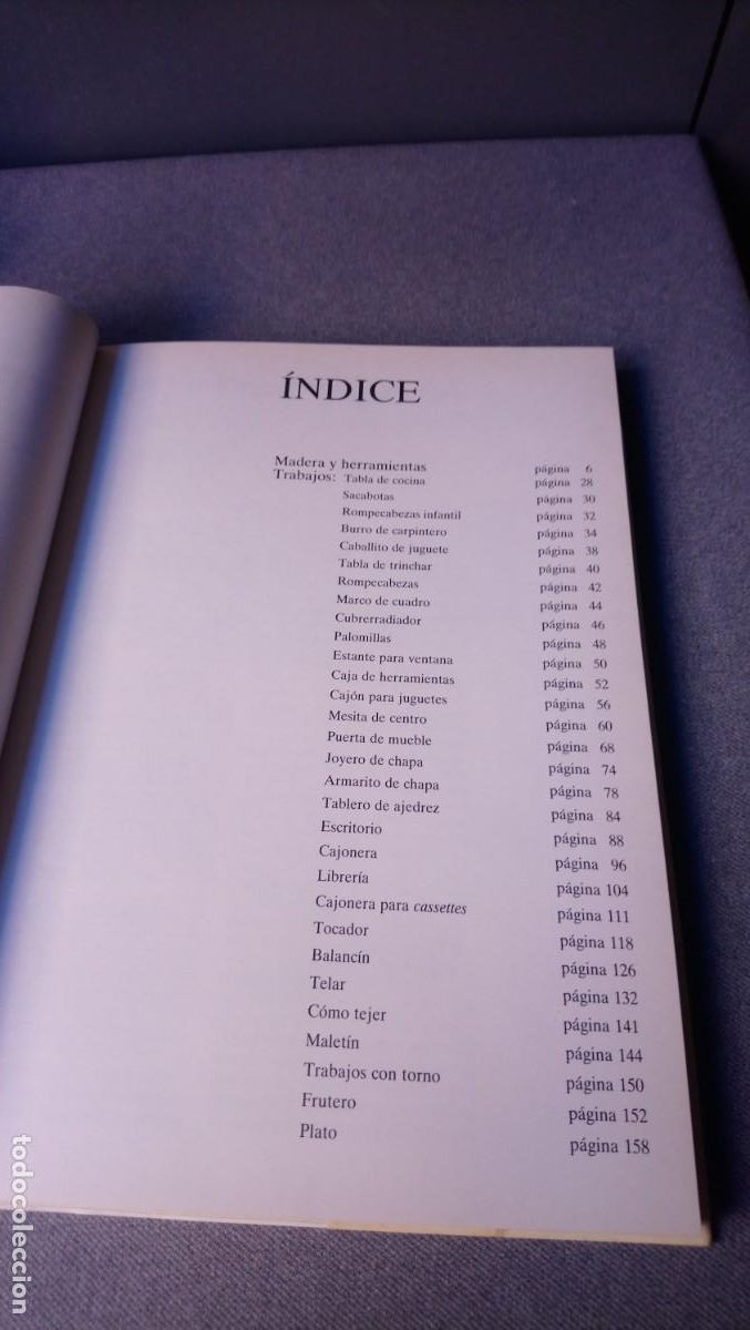 Libros de segunda mano: TRABAJOS EN MADERA - Foto 4