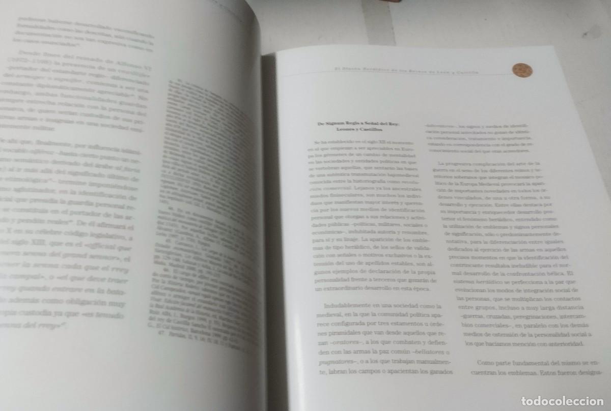 Libros de segunda mano: El blas&oacute;n her&aacute;ldico de los reinos de Le&oacute;n y Castilla, 2002 - Foto 3