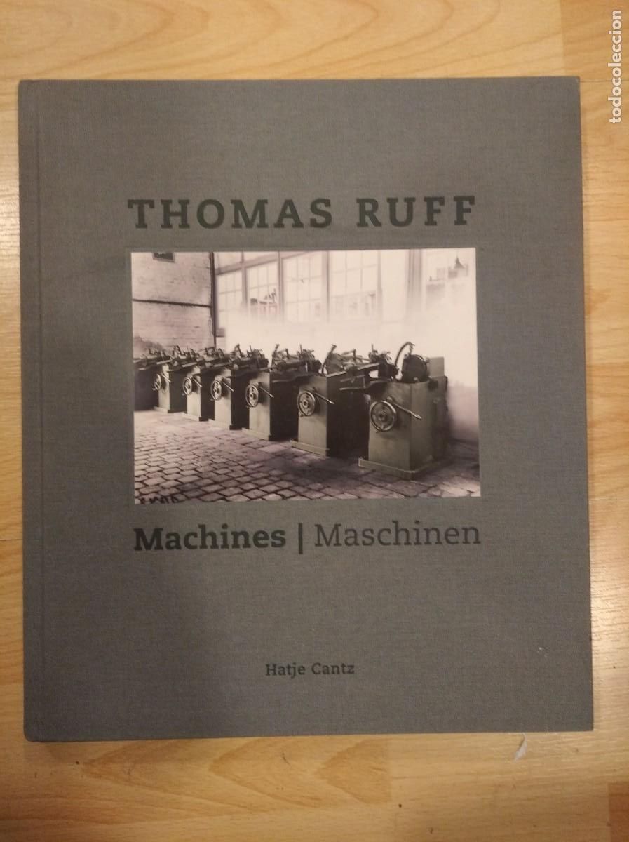 Libros de segunda mano: Thomas Ruff. Machines. Maschinen. Hatje Cantz - Foto 1