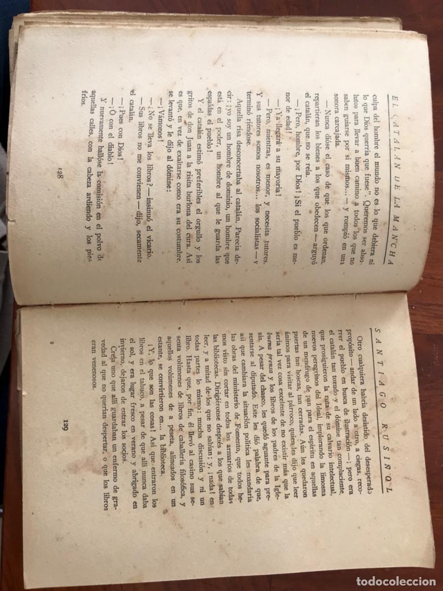 Libros de segunda mano: Santiago Rusi&ntilde;ol. El Catal&aacute;n de la Mancha. - Foto 4