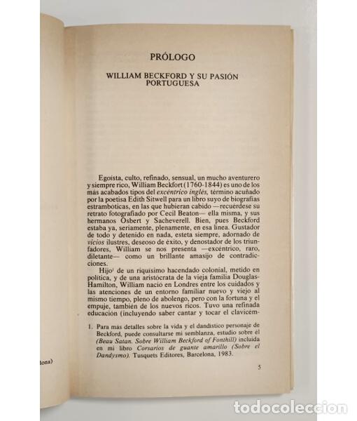 Libros de segunda mano: EXCURSI&Oacute;N A ALCOBA&Ccedil;A Y BATALHA. BECKFORD, William. Laertes. 1983. - Foto 3