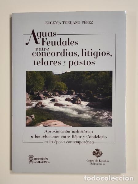 Livros em segunda m&atilde;o: AGUAS FEUDALES: ENTRE CONCORDIAS, LITIGIOS, TELARES Y PASTOS.. TORIJANO P&Eacute;REZ, Eugenia. Diputaci&oacute;n d