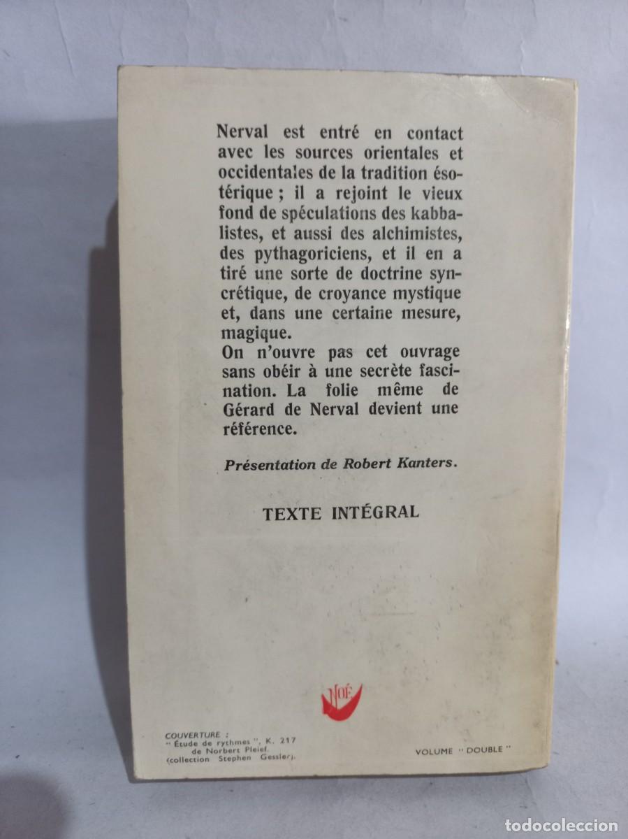Libros de segunda mano: G&eacute;rard de Nerval - Les Illumin&eacute;s - 1964 - Foto 4