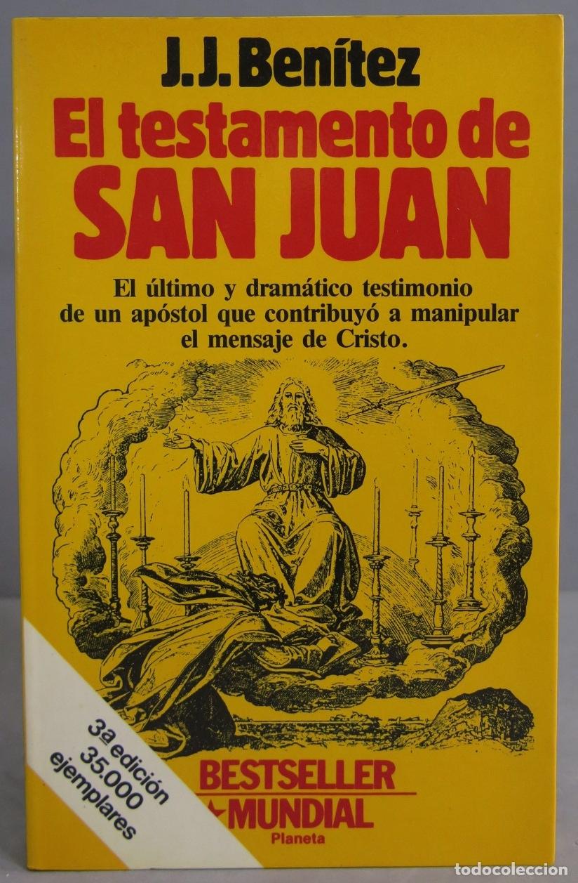 Libros de segunda mano: EL TESTAMENTO DE SAN JUAN. Benitez - Foto 1