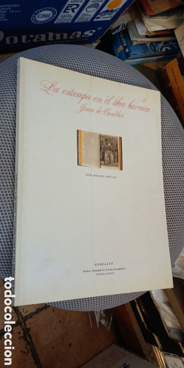 Libros de segunda mano: La estampa en el libro barroco: Juan de Courbes. Matilla, Jose Manuel. EPHIALTE. VITORIA, 1991