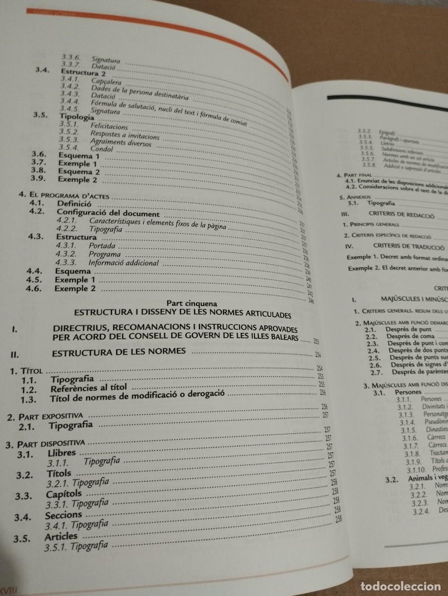 Libros de segunda mano: LLIBRE DESTIL (GOVERN DE LES ILLES BALEARS) - Foto 11
