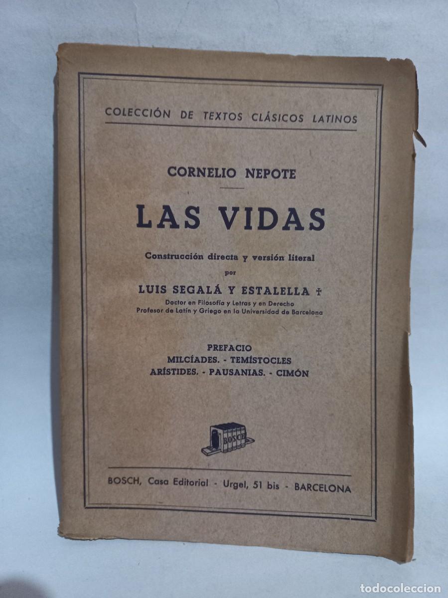 Libros de segunda mano: Cornelio Nepote - Las Vidas - 1954 - Foto 1