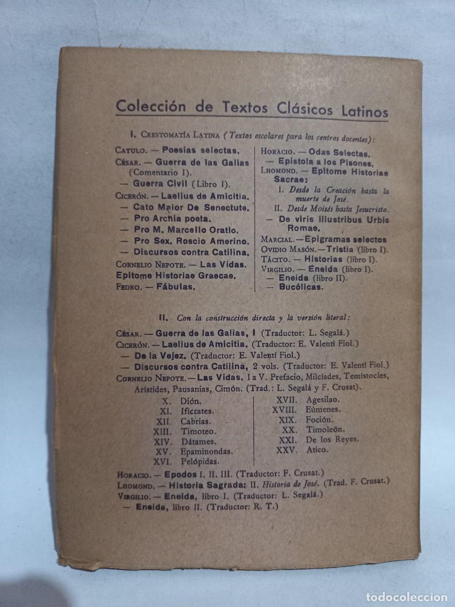 Libros de segunda mano: Cornelio Nepote - Las Vidas - 1954 - Foto 3