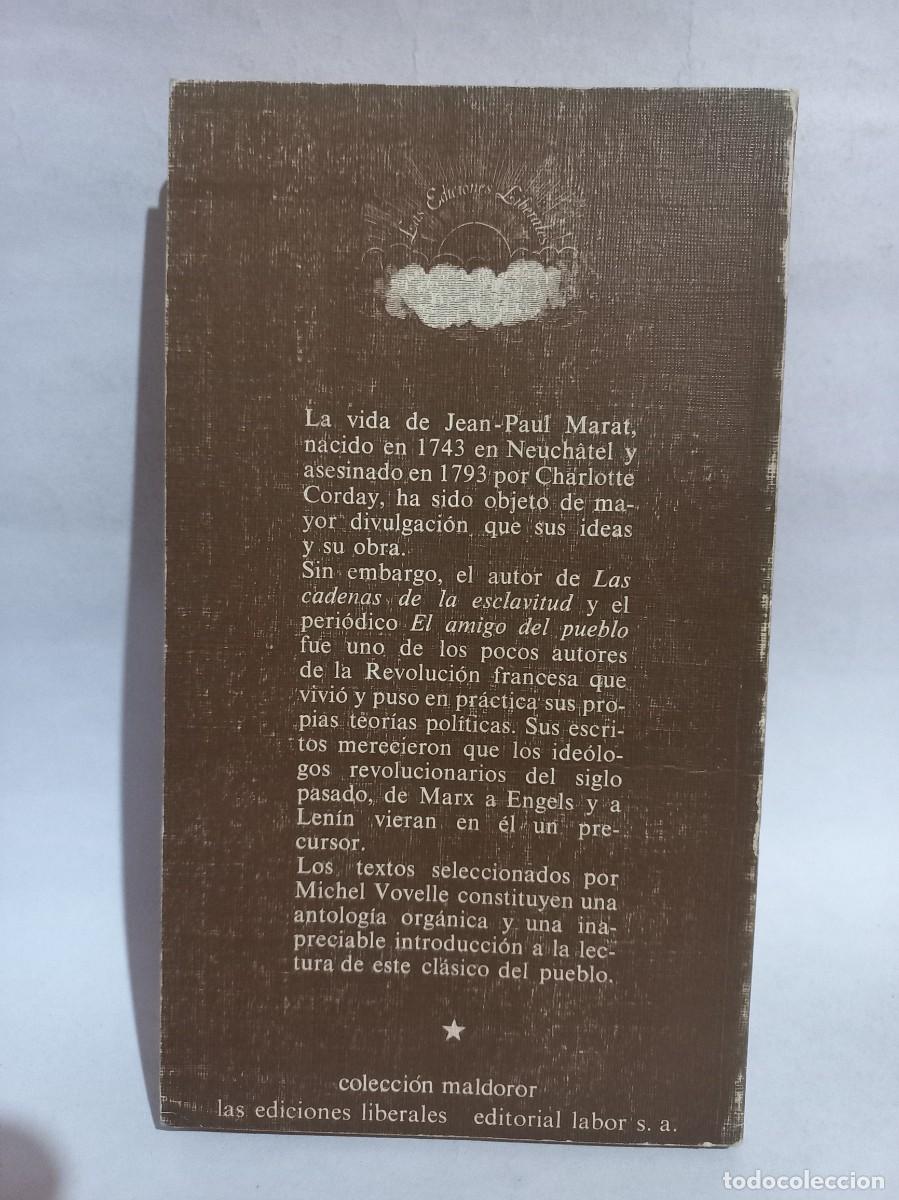 Libros de segunda mano: Jean - Paul Marat - Textos Escogidos - 1973 - Foto 4