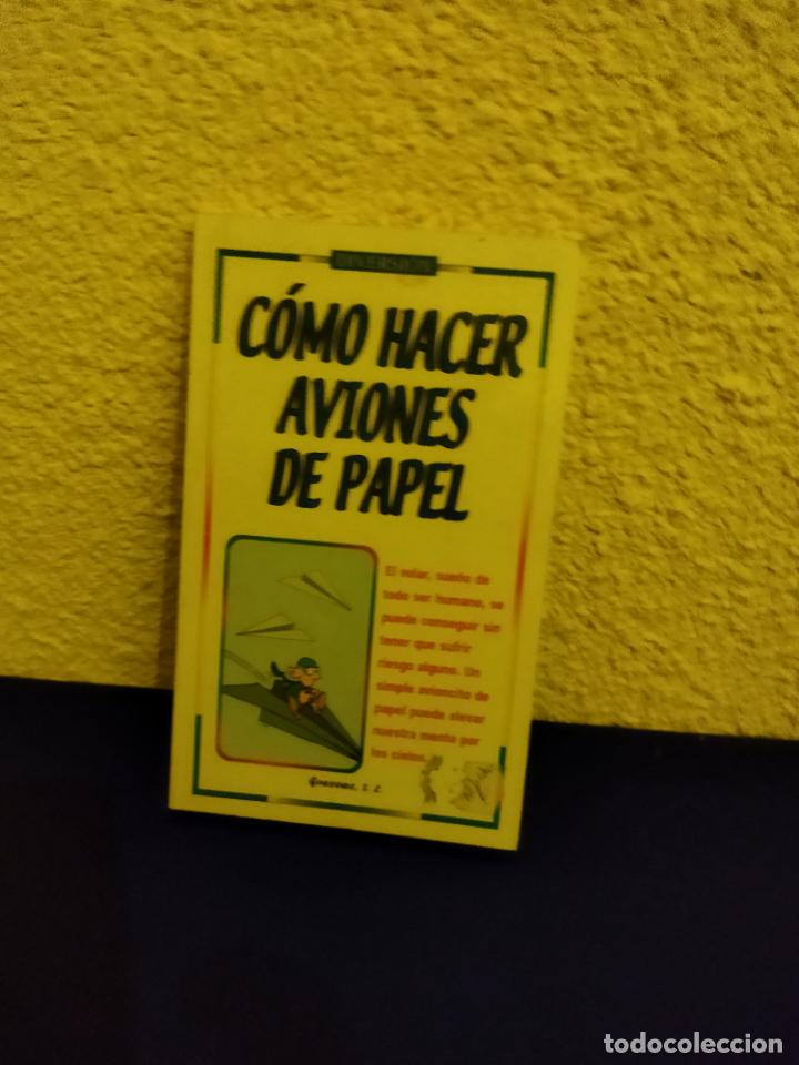 Libros de segunda mano: C&oacute;mo hacer aviones de papel - Foto 1