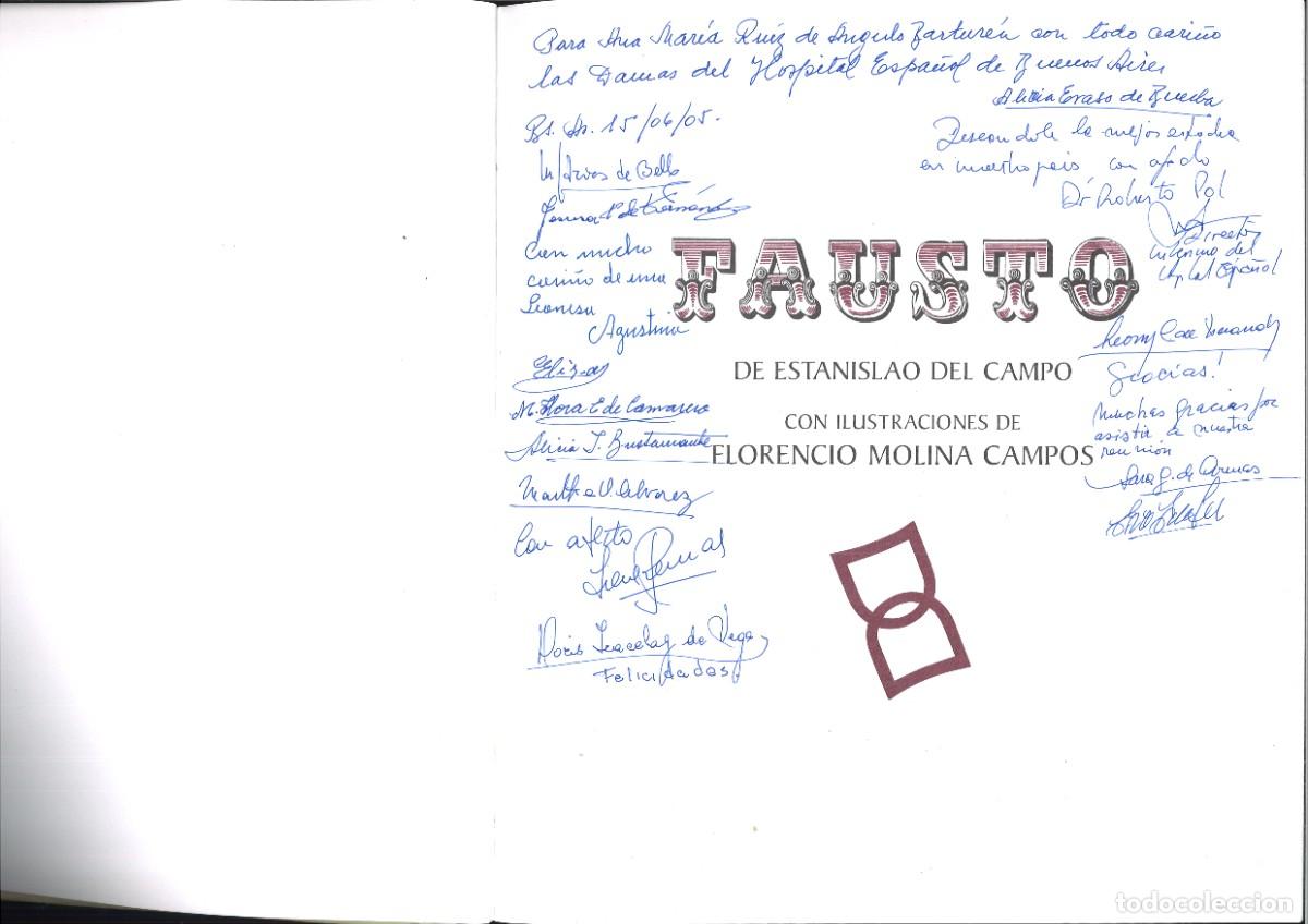 Libros de segunda mano: FAUSTO. Estanislao del Campo - Foto 2
