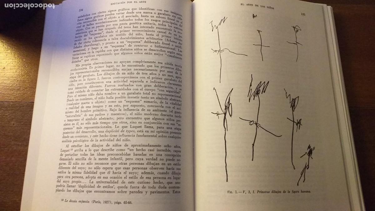 Libros de segunda mano: HERBERT READ: EDUCACION POR EL ARTE - Foto 9
