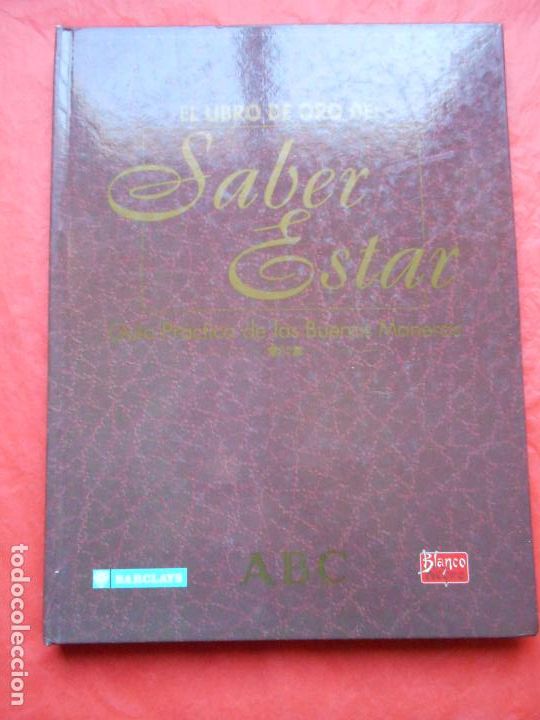 Libros de segunda mano: EL LIBRO DE ORO DEL SABER ESTAR ABC - Foto 1