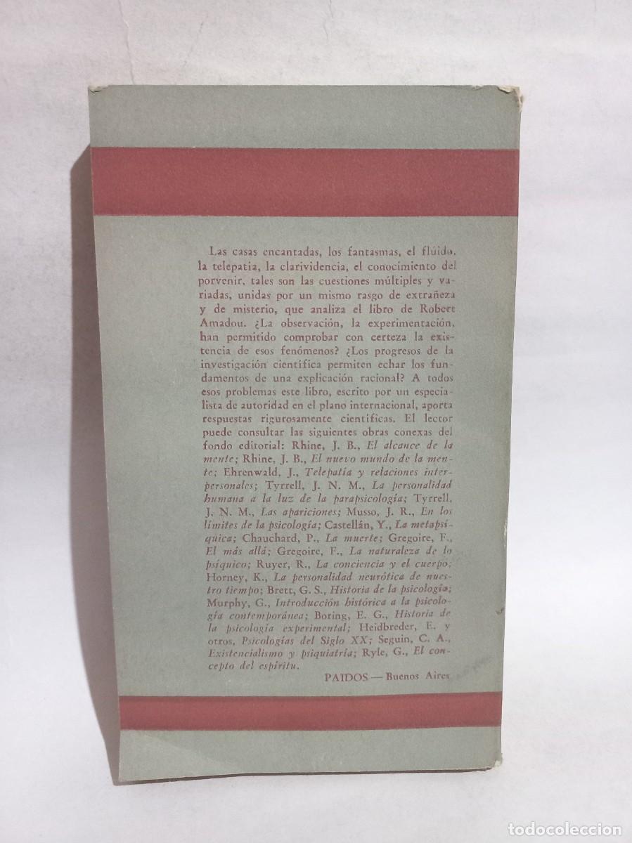 Libros de segunda mano: R. Amadou - La Parapsicolog&iacute;a - 1964 - Foto 4