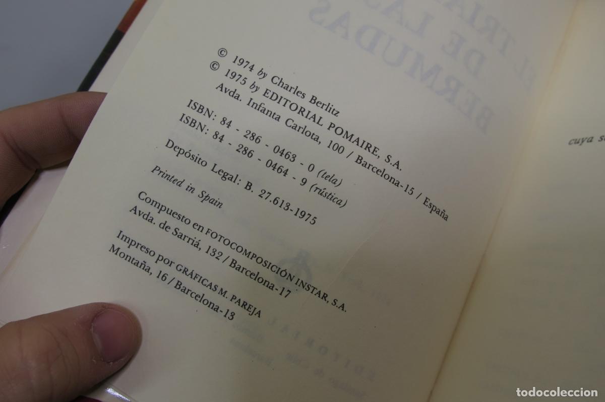 Libros de segunda mano: El tri&aacute;ngulo de las Bermudas. Berlitz - Foto 2
